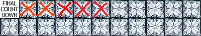 Bedspread Square Countdown